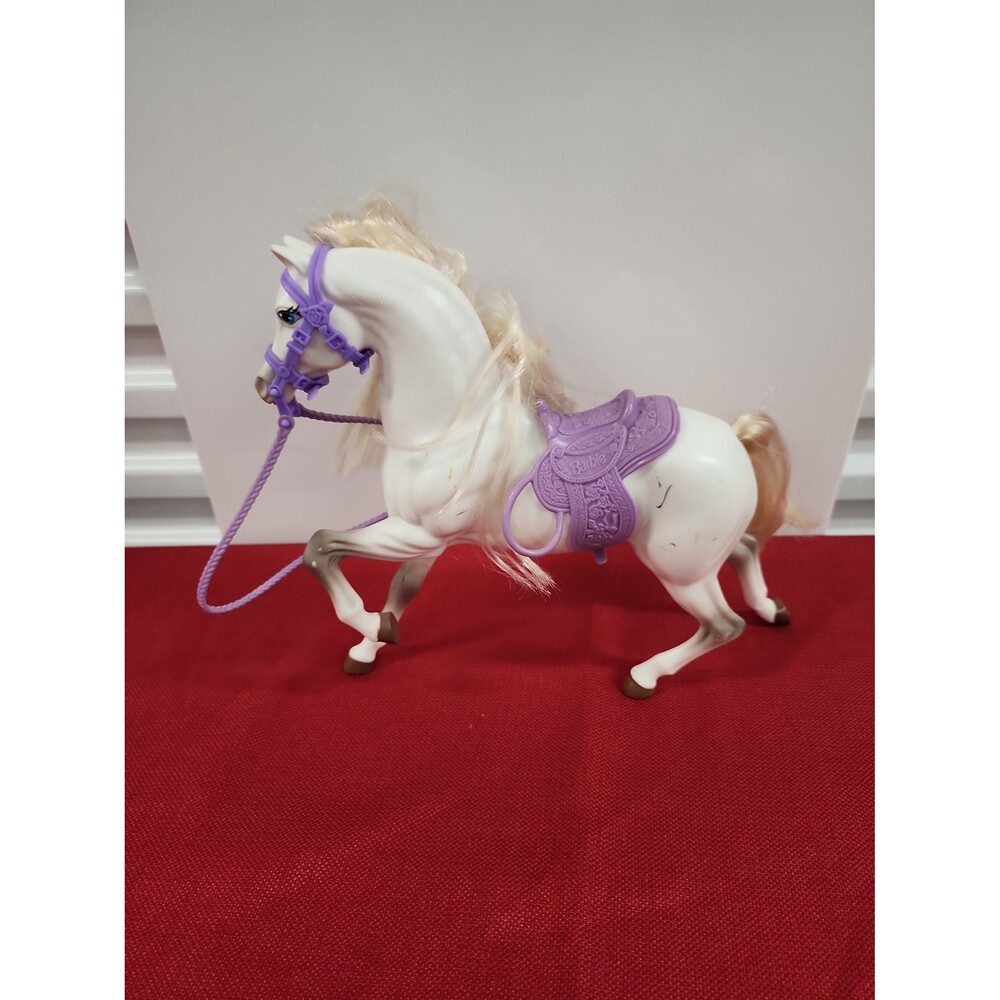 Vintage Barbie Brushable Beauties White Horse Willow